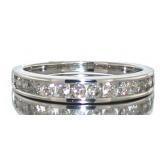 10kt Gold Channel Set 1/2 ct Diamond Band