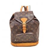 Louis Vuitton LV BackPack Bag Montsouris MM Browns