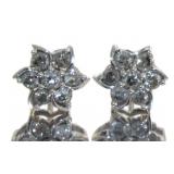 10kt Gold Brilliant 1/2 ct Diamond Stud Earrings