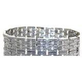 Panthere Link 1.00 ct Diamond Elegant Bracelet