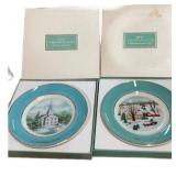 AVON 1773 & 1974 Christmas Plates