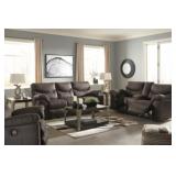 Ashley 33803 DBL Reclining Sofa & Love Seat