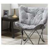 Gray Butterfly Chair