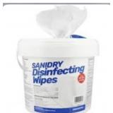 300 Count Unscented Sanidry Disinfecting Wipes