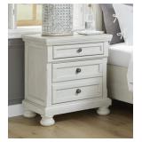 Ashley Robbinsdale 3 Drawer Night Stand