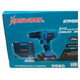 Inswood KTP009 21 Volt Cordless Drill 15 Pc Set