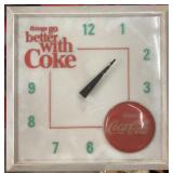 Coke Clock-AS IS