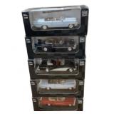 (5) Die Cast 1/43 Scale Cars