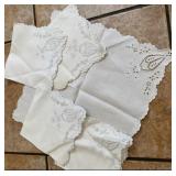 5 linen napkins