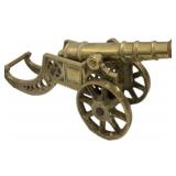 18.5 " Heavy Brass Cannon