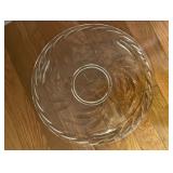 Glass Cake plate