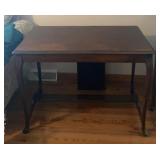 Beautiful Antique Library Table w