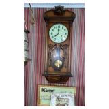 Beautiful Vintage 31 Day Grandmother Clock