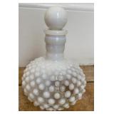 Fenton opalescent hobnail cruet