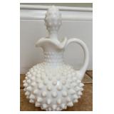 Hobnail fenton cruet