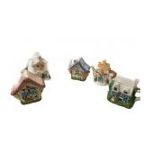 (6) Cottage Style Tea Pots