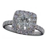 14kt Gold 2.16 ct Round Brilliant Diamond Ring