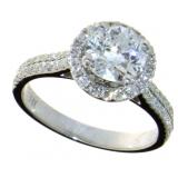 14kt Gold 1.78 ct Brilliant Natural Diamond Ring