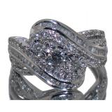 10kt Gold Brilliant 1.00 ct Diamond Designer Ring