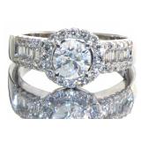 14kt Gold 1.35 ct Round Brilliant Diamond Ring