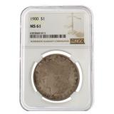 1990 MS61 - Morgan Silver Dollar