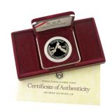 1988 US Mint Olympic UNC Silver Dollar