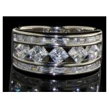 Beautiful White Topaz Designer Band