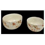 Jewel Tea 2 Pc Mixing Bowls