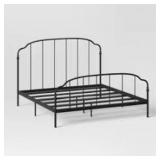 Queen Ferndale Metal Bed Black - Threshold