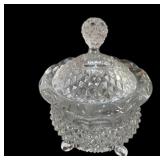 Footed Crystal Candy Dish