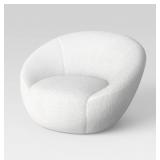 Swivel Sherpa Accent Chair