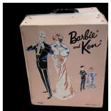 Vintage Barbie & Ken Doll Case, Dolls & Clothes