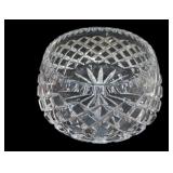 4 x 8 " Waterford Look Heavy Crystal Bowl