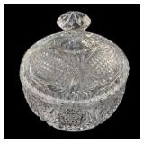 Crystal Butterfly Design Candy Dish