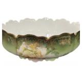 3.5 x 9 " Hand Painted Bavarian Bowl