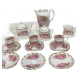 Rose Tea Set