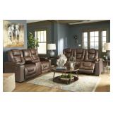 Ashley 24505 PWR DBL REC Sofa & Love Seat