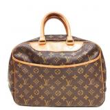 Louis Vuitton LV Hand Bag Deauville Browns Monogra