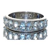 Natural 1.50 ct Natural Aquamarine Ring