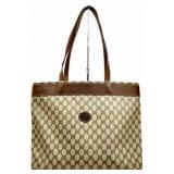 Vintage Gucci Shoulder Bag Brown