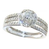 14kt Gold 1.47 ct Round Brilliant Diamond Ring