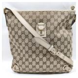 Gucci Crossbody Bag Brown Canvas