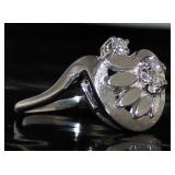 14kt Gold Vintage 1/3 ct Diamond Estate Ring