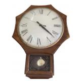 Vintage Electric Wall Clock-Runs