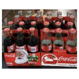 (4) vintage 6 Packs Coke
