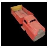 14 " Red Metal Farm Truck