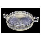 Heavy Crystal Serving Dish