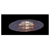 Pink Depression Flip Bowl