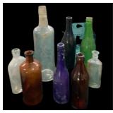 Antique Estate Bottle Collection