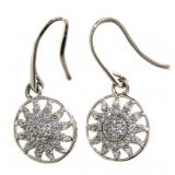 Stunning 1/4 ct Diamond Designer Earrings